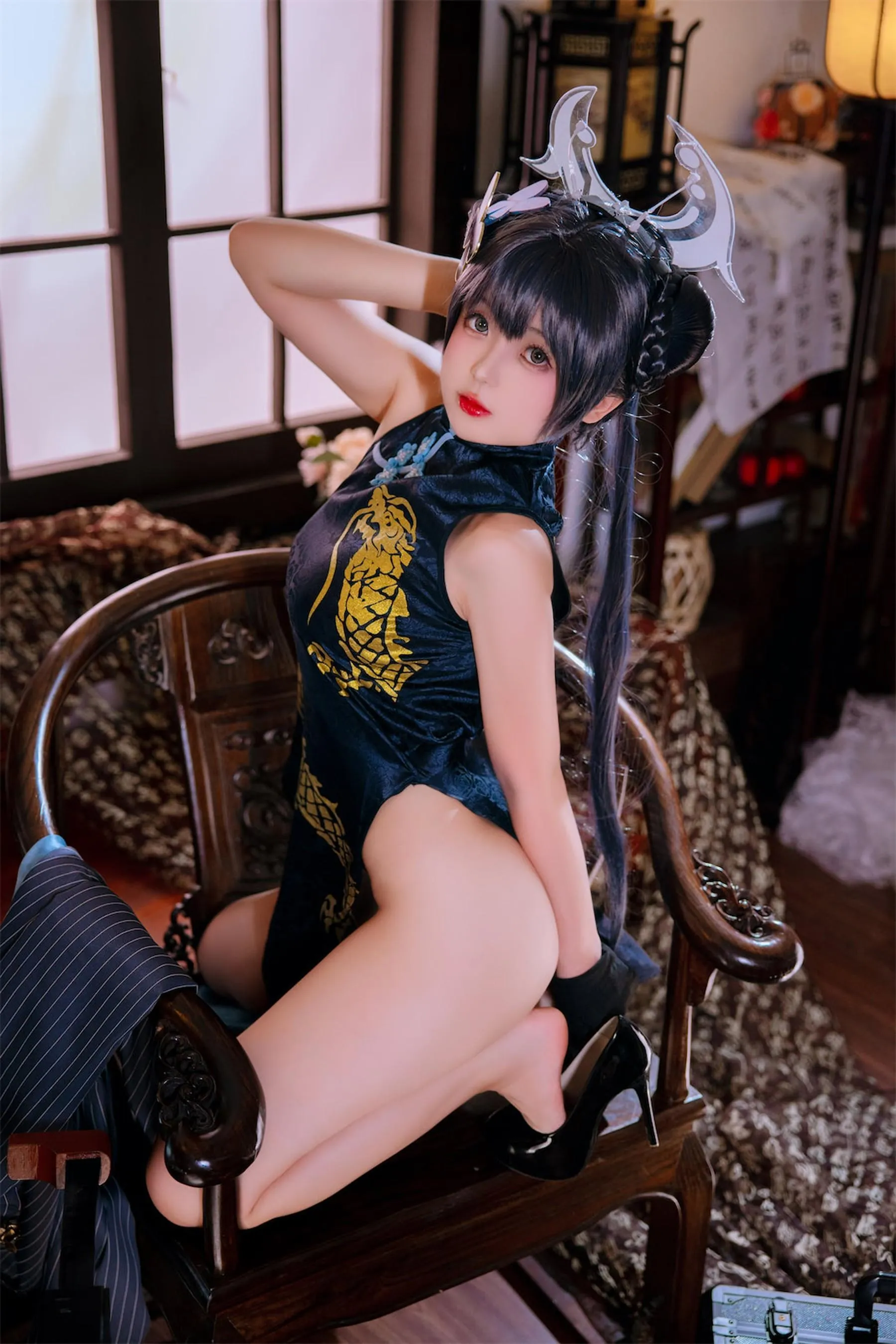 日奈娇 – NO.75 碧蓝档案妃咲 [47P]插图2
